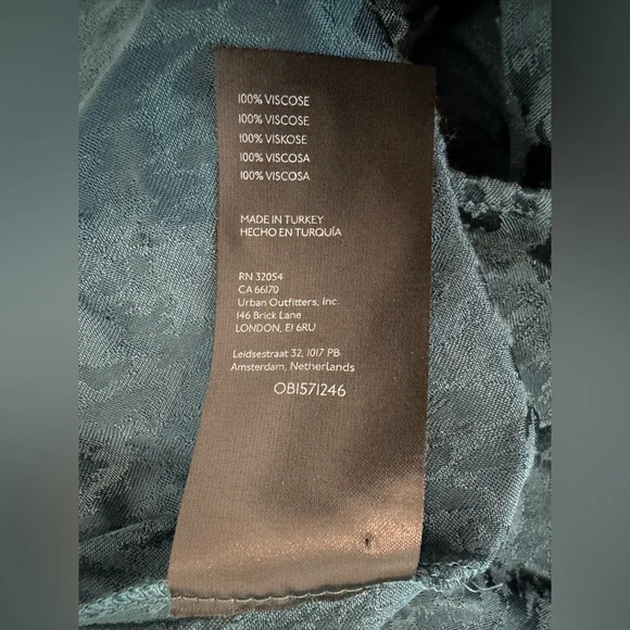 By Anthropologie Womens Size 12 Blazer Wrap Dress Midi Deep Teal Front Slits - Picture 10 of 12